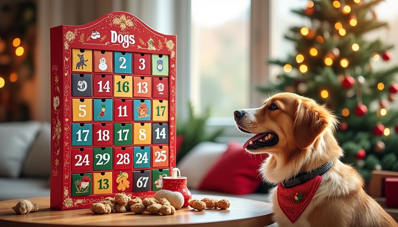 Calendrier de l’avent chien : comment choisir le meilleur pour gâter son compagnon en 2025 ? découvrez comment choisir le calendrier de l’avent idéal pour votre chien en 2025. conseils, astuces et sélections pour offrir à votre compagnon à quatre pattes des surprises gourmandes et ludiques chaque jour de décembre !