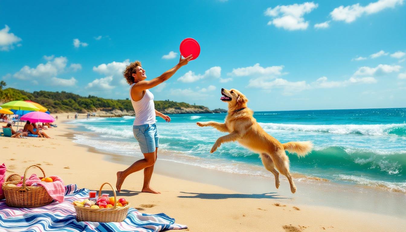 Conche des baleines : guide pour profiter de la plage avec votre chien découvrez comment profiter pleinement de la conche des baleines avec votre chien : accès autorisé, conseils pratiques et activités pour des vacances inoubliables sur cette plage adaptée aux animaux.
