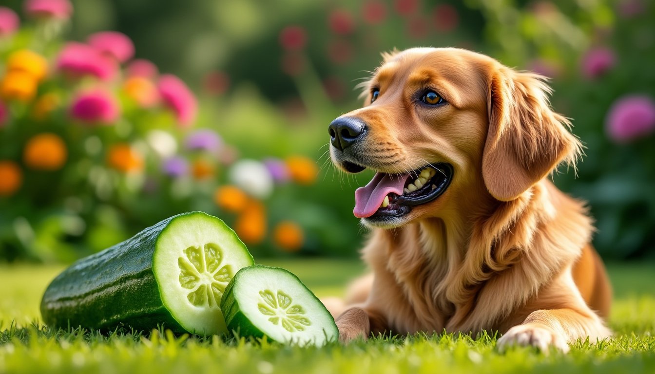 Concombre et chien : est-ce une bonne friandise pour votre compagnon ? découvrez si le concombre est une friandise saine et sûre pour votre chien. conseils, bienfaits et précautions à prendre pour régaler votre compagnon à quatre pattes sans risque !