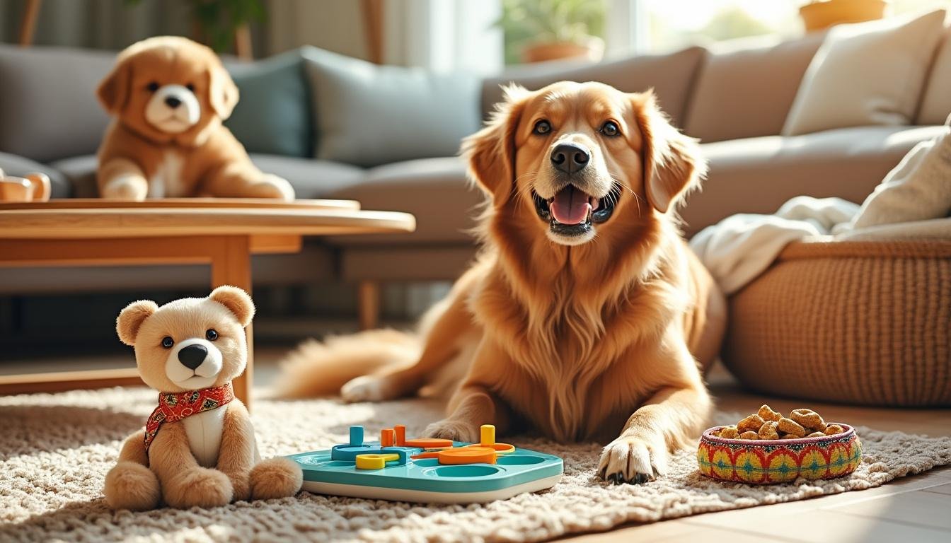 Idées de cadeaux originaux pour chien : comment faire plaisir à votre compagnon en 2025 ? découvrez nos idées de cadeaux originaux pour chien en 2025 : jouets innovants, accessoires tendances et gourmandises saines pour surprendre et faire plaisir à votre fidèle compagnon !