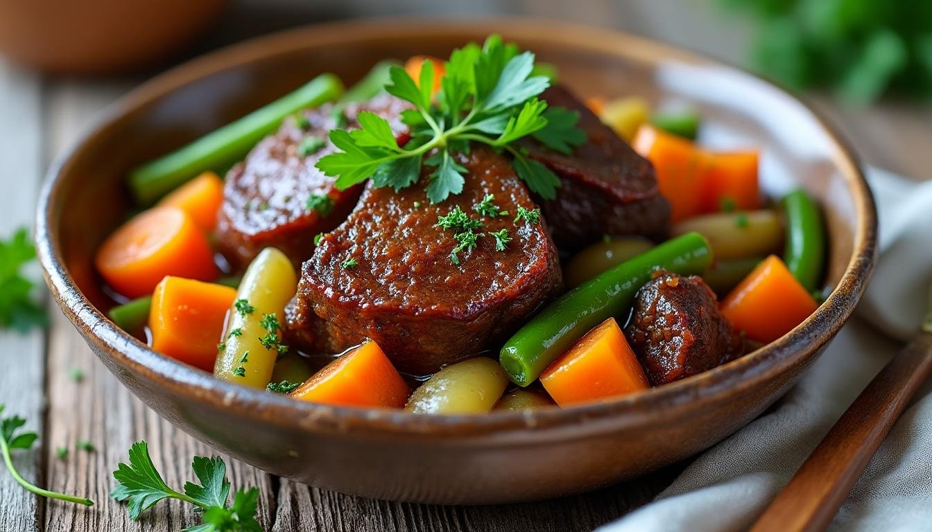 découvrez comment préparer une savoureuse queue de bœuf pour votre chien avec cette recette traditionnelle, saine et facile à réaliser à la maison. offrez-lui un repas délicieux et naturel !