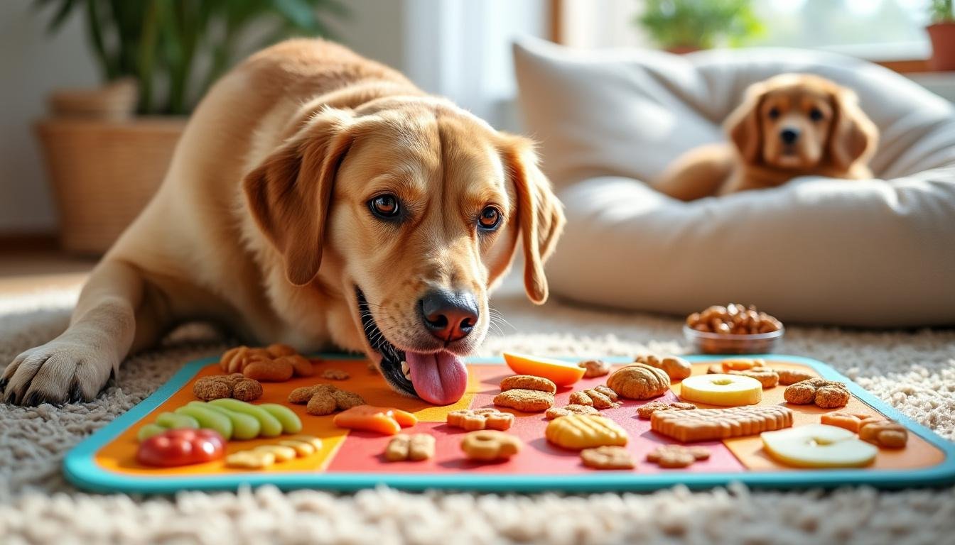 tapis de léchage pour chien : les bienfaits insoupçonnés pour votre compagnon découvrez les bienfaits insoupçonnés du tapis de léchage pour chien : une solution amusante et apaisante pour occuper, stimuler et réduire le stress de votre compagnon à quatre pattes !