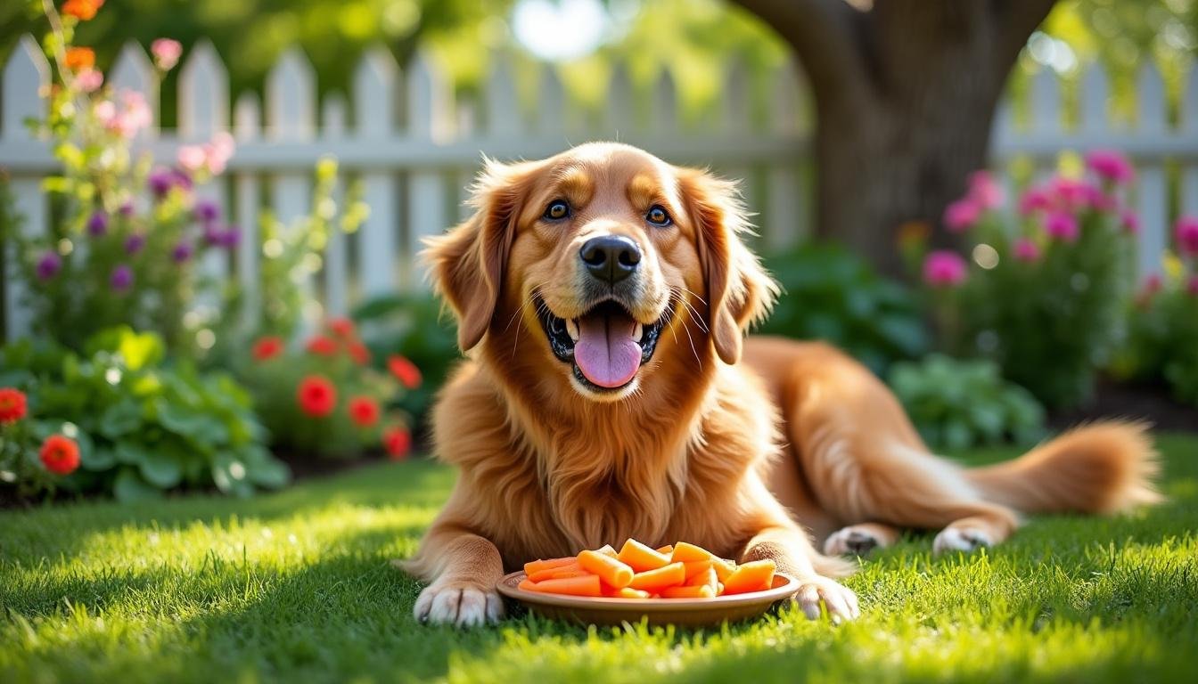 découvrez les bienfaits de la carotte pour chien, les précautions à prendre et des conseils d'alimentation pour une collation saine et équilibrée.