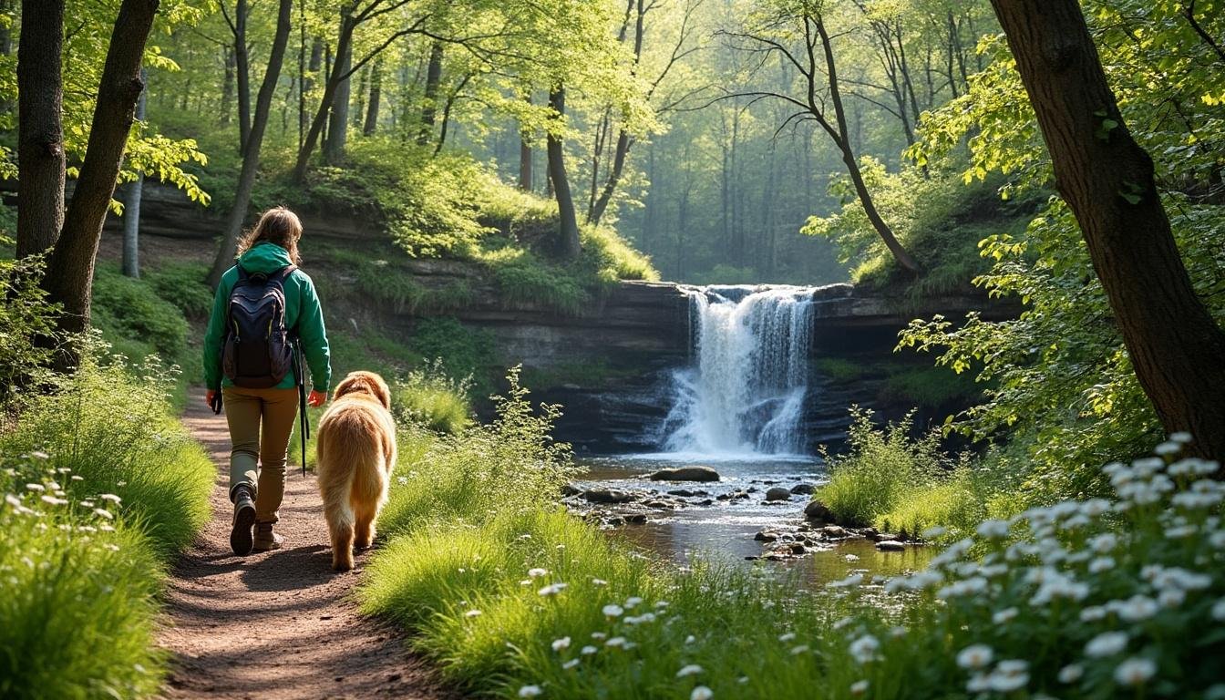 Découvrir la cascade de l'écureuil : une balade idéale à faire avec son chien partez à la découverte de la cascade de l'écureuil, une balade idéale à partager avec votre chien pour profiter d'un cadre naturel enchanteur et d'une escapade rafraîchissante.