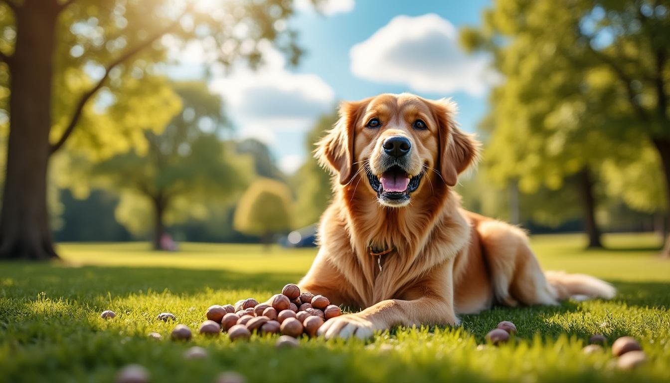 découvrez les bienfaits et précautions de l'alimentation canine à base de noisettes pour assurer la santé et le bonheur de votre chien.