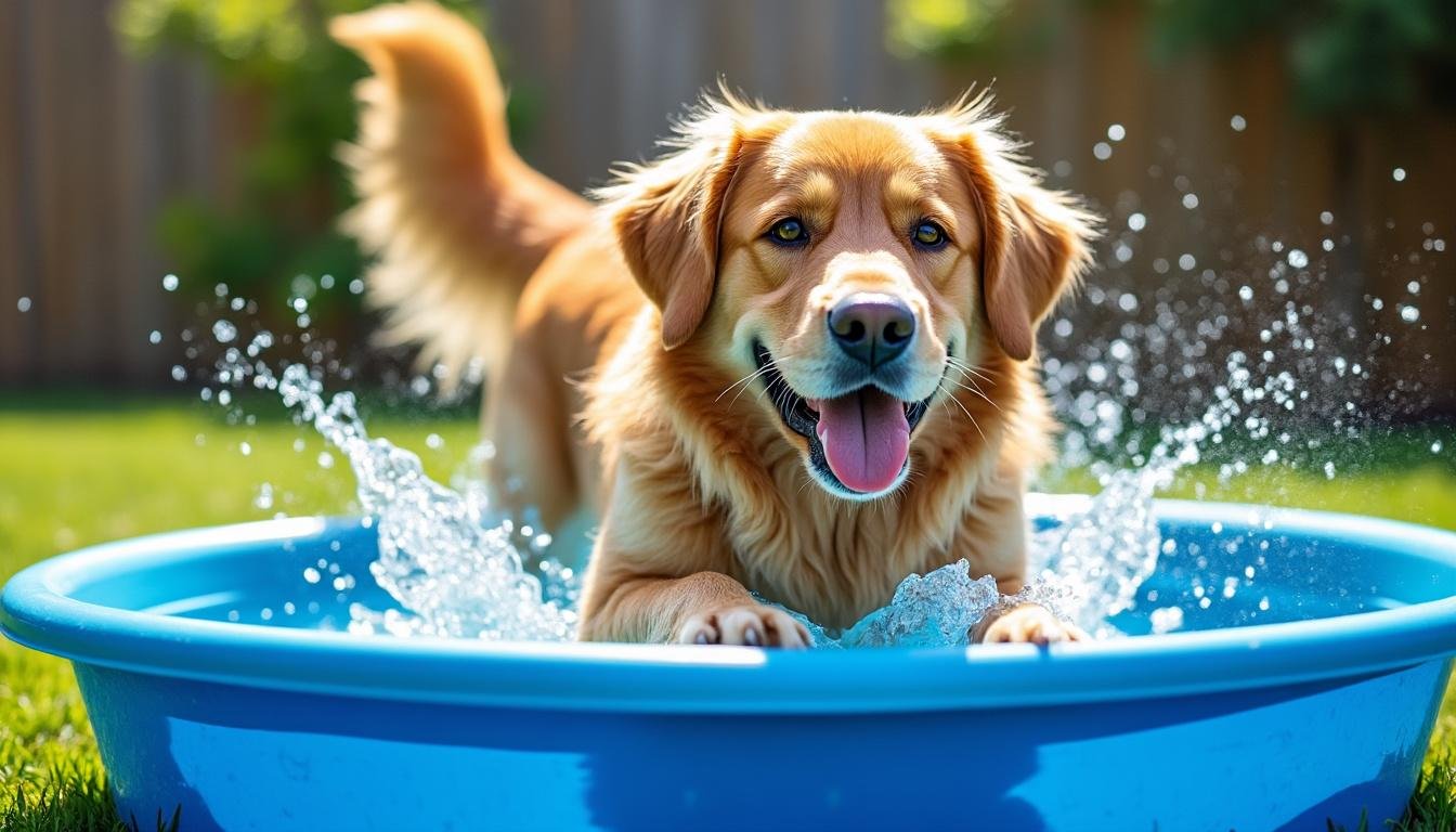 découvrez pourquoi offrir une piscine à votre chien en été est une excellente idée pour le rafraîchir, lui permettre de faire de l'exercice et profiter pleinement des journées chaudes.