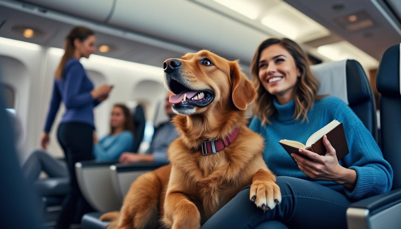 découvrez toutes les démarches essentielles pour voyager en avion avec votre chien en 2025. conseils pratiques, règles à suivre et astuces pour un vol serein avec votre compagnon à quatre pattes.