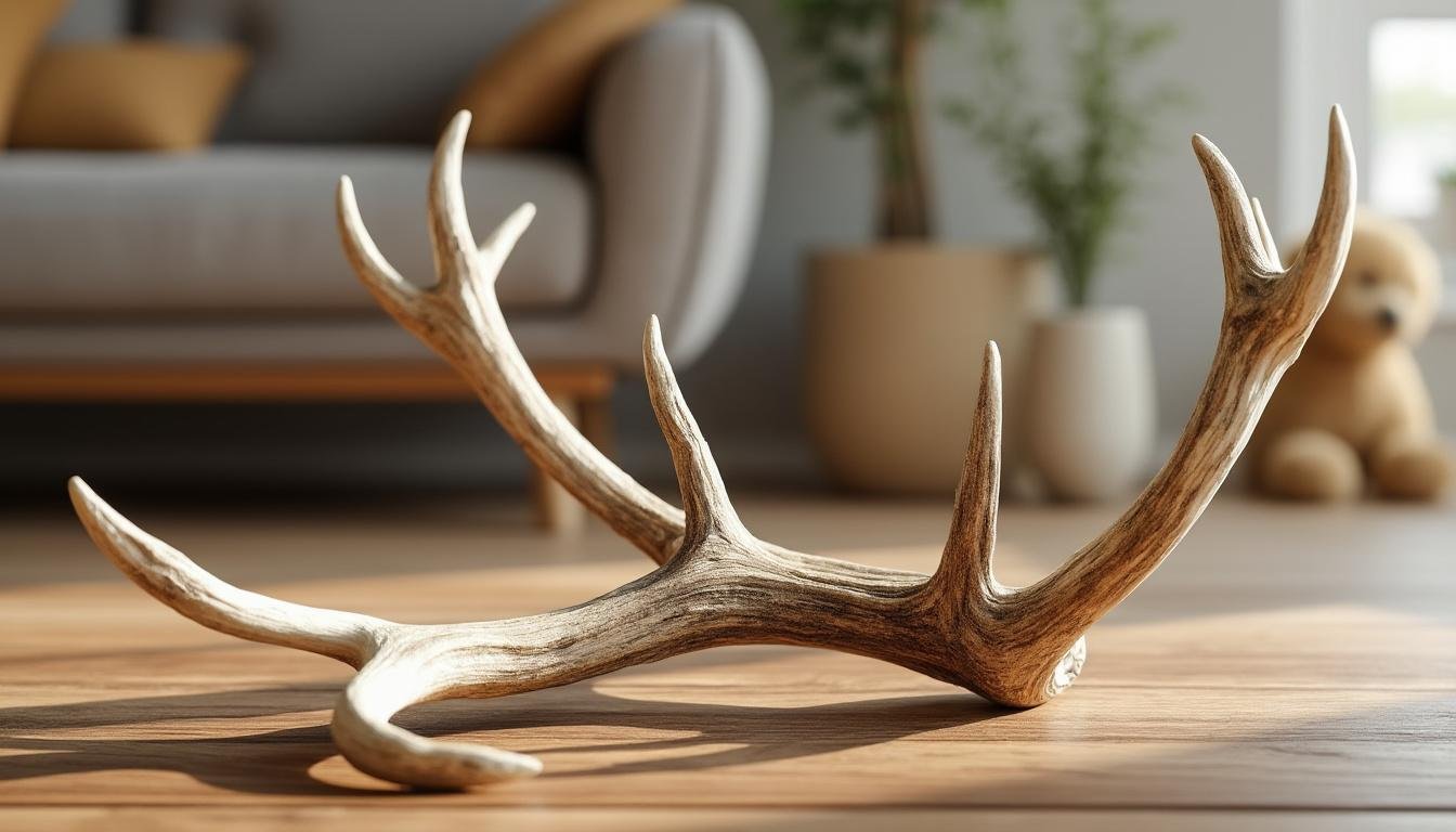 découvrez le bois de cerf, un jouet naturel et sain pour chien, idéal pour l'hygiène dentaire et le divertissement de votre animal en 2025.