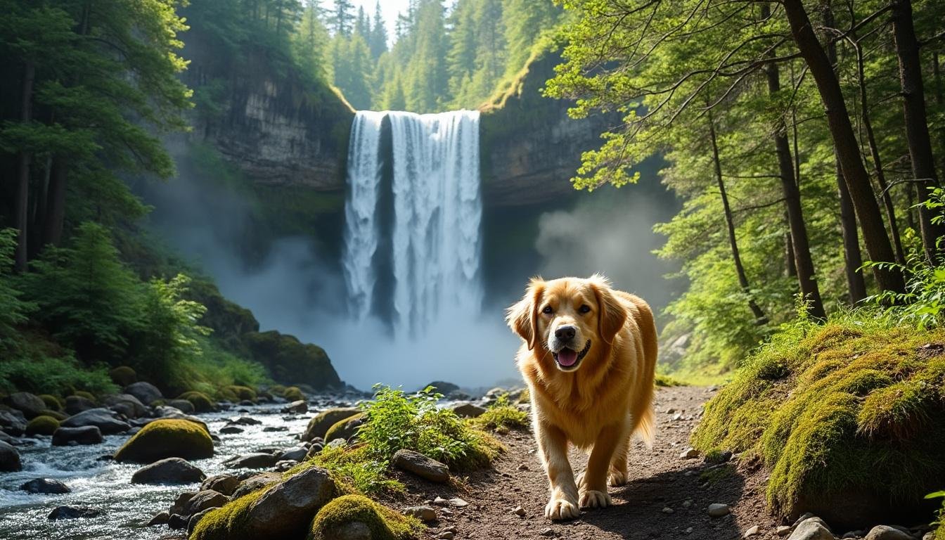 partez en randonnée avec votre chien et explorez les magnifiques cascades de chiloza pour une aventure nature inoubliable avec votre compagnon à quatre pattes.
