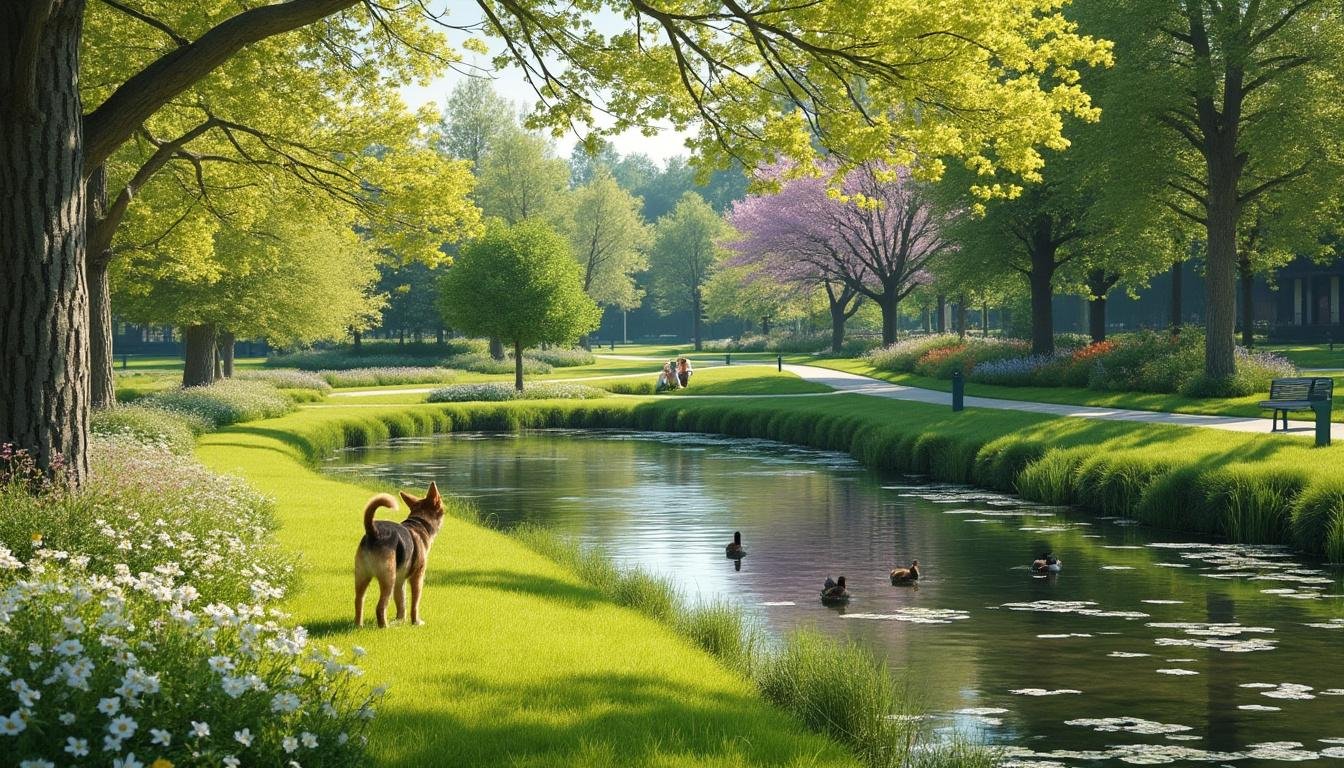 explorez le parc olbius riquier en 2025, un lieu parfait pour une promenade agréable avec votre chien, entre nature et détente.