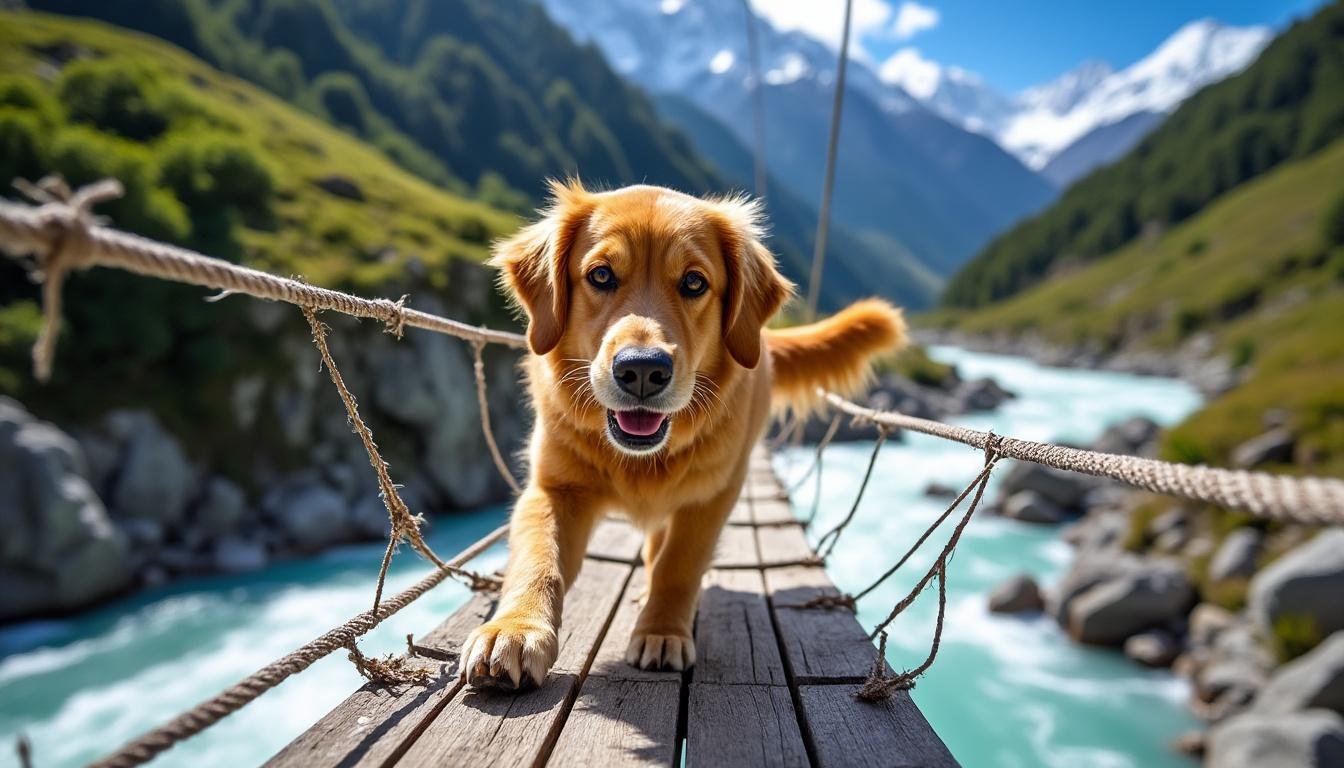 découvrez des conseils pratiques pour apprendre à votre chien à traverser une passerelle himalayenne en toute sécurité, en assurant son confort et sa confiance durant l'aventure.