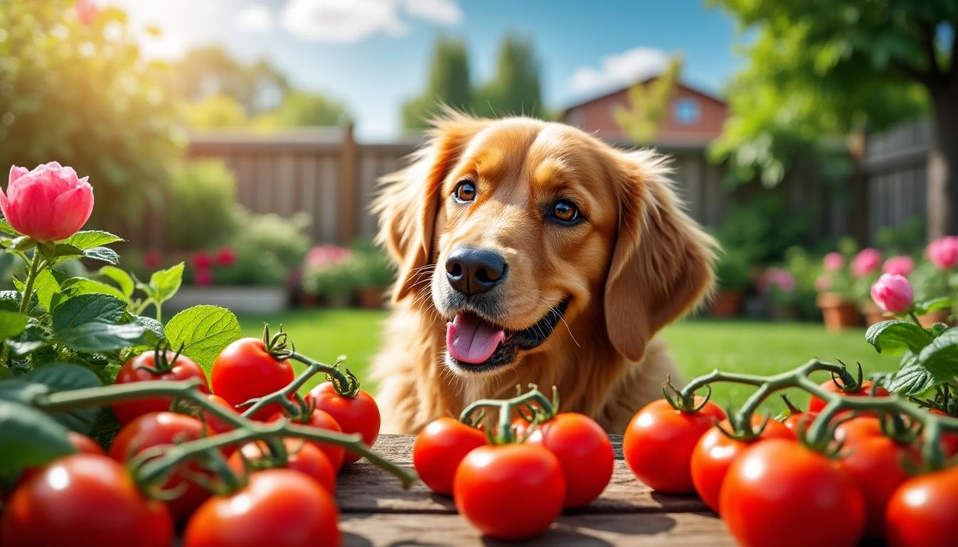 découvrez les dangers et précautions à prendre avant de donner des tomates à votre chien pour garantir sa santé et son bien-être.
