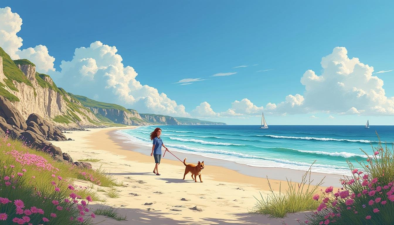 découvrez la plage boutrouilles, un véritable paradis breton idéal pour promener votre chien en 2025. profitez de ses paysages magnifiques et de ses espaces adaptés pour des balades inoubliables en bord de mer.